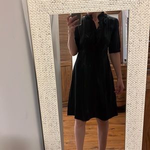 Banana Republic 100% Silk Black Dress